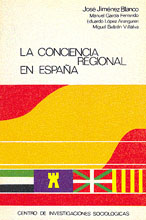 Portada La Conciencia Regional en España