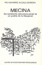 Portada Mecina (La Cambiante Estructura Social de un Pueblo de la Alpujarra)