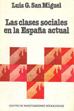 Portada Las Clases Sociales en la España Actual
