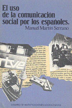 Portada El Uso de la Comunicación Social por los Españoles