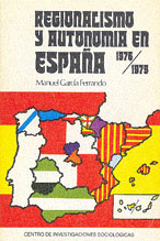 Portada Regionalismo y Autonomías en España, 1976-1979