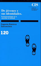 Portada De jóvenes y sus identidades. Socio-antropología de la etnicidad en Euskadi