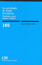 Portada La sociología de Émile Durkheim. Patología social, tiempo, religión