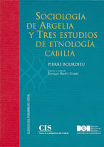 Portada Sociología de Argelia y Tres Estudios de Etnología Cabilia
