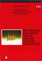 Portada Metodología Estadística para el Análisis de Datos Cualitativos