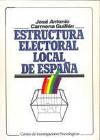 Portada Estructura Electoral Local de España 
