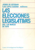 POrtada Las Elecciones Legislativas del 1 de Marzo de 1979