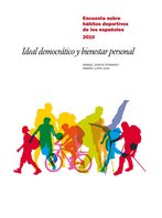 Portada Ideal democrático y bienestar personal. Encuesta sobre los hábitos deportivos en España 2010