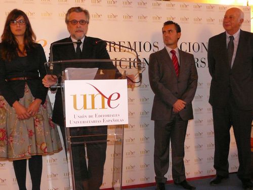 Intervención del presidente del CIS durante la entrega del Premio Nacional de Edición Universitaria por la colección Cuadernos Metodológicos